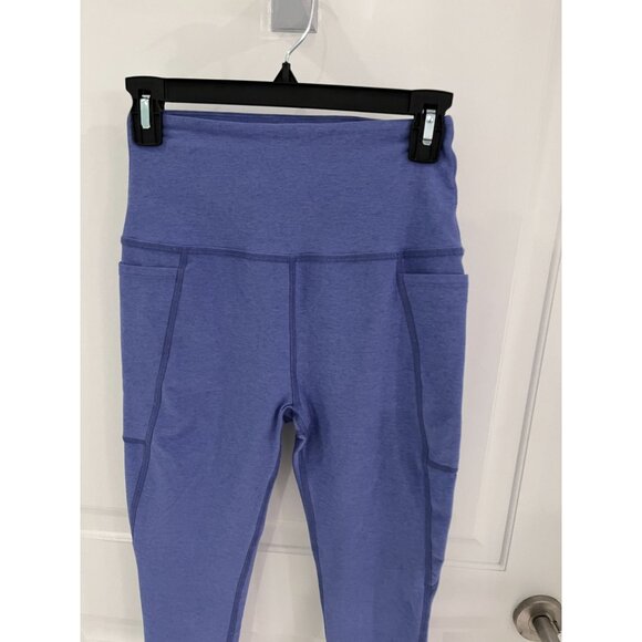Beyond Yoga Spacedye Purple High Waisted Legging LARGE athletic workout athleisu - Picture 2 of 8